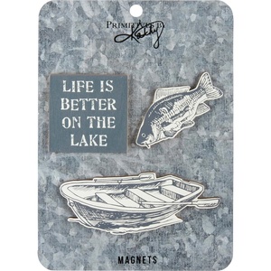 image:imagePrimitives by Kathy Memo Holder Set  The Lake