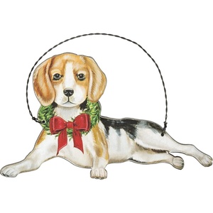 image:imagePrimitives by Kathy Ornament  Christmas Beagle