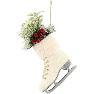 image:imagePrimitives by Kathy Ornament  Ice Skate Christmas Ornament Holiday Dcor Hanging Tree Decorations Festive Party Themed Gift
