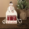 image:imagePrimitives by Kathy Christmas Countdown Wood Blocks Set Snowman 3 Piece