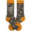 image:imagePrimitives by Kathy Socks  Date With My Cat Unisex One Size