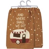 image:imagePrimitives by Kathy and Where Shall We Go Decorative Kitchen Towel