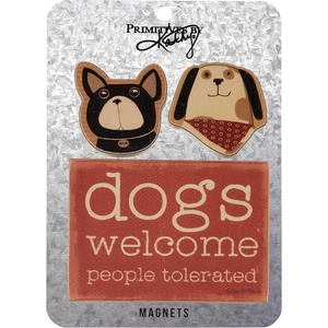 image:imageDogs Welcome Magnet Set