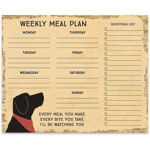 image:imagePrimitives By Kathy Weekly Meal Plan Every Meal You Make Every Bite You Take Ill Be Watching You Decorative Notepad