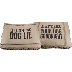 image:imagePrimitives by Kathy 27134 DoubleSided Bed Small Kiss Your Dog Goodnight Large