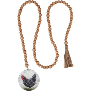 image:imagePrimitives by Kathy Beaded Garland  Plymouth Rock Chicken