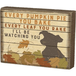 image:imagePrimitives by Kathy Block Sign  Ill Be Watching You  Dog