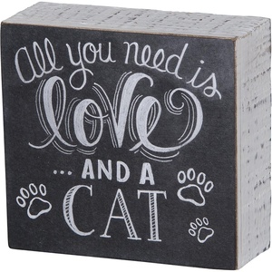 image:imagePrimitives by Kathy Chalk Art Box Sign cat