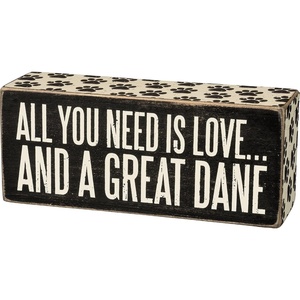 image:imagePrimitives by Kathy Dane Box Sign Black amp White