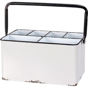 image:imagePrimitives by Kathy Decorative Caddy White
