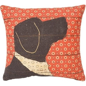 image:imagePrimitives by Kathy DoubleSided Throw Pillow 16 x 16Inches Love and A DogLove