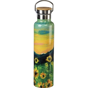 image:imagePrimitives by Kathy Friendship Heart Gallery Stainless Steel Insulated Water Bottle 25Ounce Make It Happen