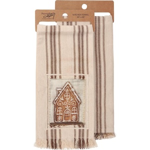 image:imagePrimitives by Kathy Gingerbread House Kitchen Towel