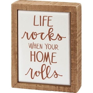 image:imagePrimitives by Kathy Home Dcor Sign 3 x 4 x 1 Red