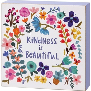 image:imagePrimitives by Kathy Kindness Is Beautiful Home Dcor Sign
