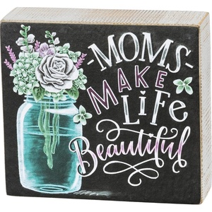 image:imagePrimitives by Kathy Moms Make Life Beautiful Home Dcor Sign