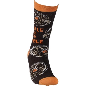 image:imagePrimitives by Kathy Novelty LOL Made You Smile Silly Socks Gobble Wobble Cotton nylon spandex One size fits most