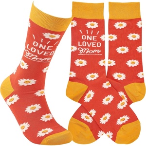 image:imagePrimitives by Kathy One Loved Mom Socks