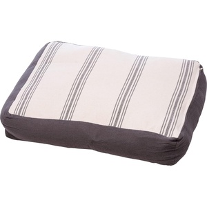 image:imagePrimitives by Kathy Small Gray Stripe Dog Bed