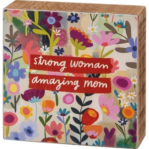 image:imagePrimitives by Kathy Strong Woman Amazing Mom Home Dcor Sign