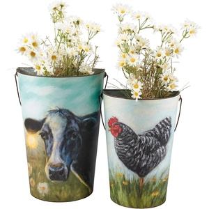 image:imagePrimitives by Kathy Wall Bucket Set  Farm