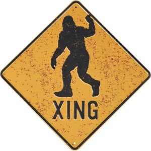 image:imagePrimitives by Kathy Wall Decor  Bigfoot Xing