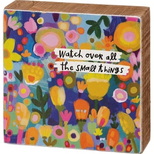 image:imagePrimitives by Kathy Watch Over All The Small Things Home Dcor Sign
