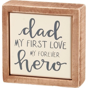 image:imagePrimitives By Kathy Forever Hero Box Sign Mini