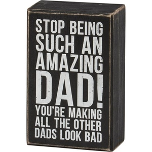 image:imagePrimitives by Kathy Amazing Dad Home Dcor Box Sign