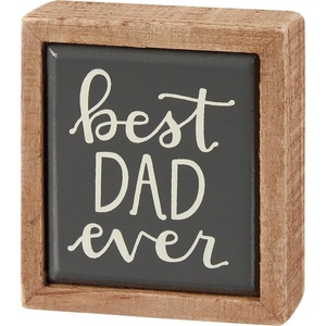 image:imagePrimitives by Kathy Best Dad Ever Home Dcor Sign