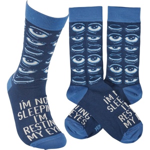 image:imagePrimitives by Kathy Socks  Im Not Sleeping Unisex One Size