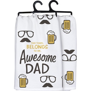 image:imagePrimitives by Kathy This Towel Belongs to an  Awesome Dad Decorative Kitchen Towel