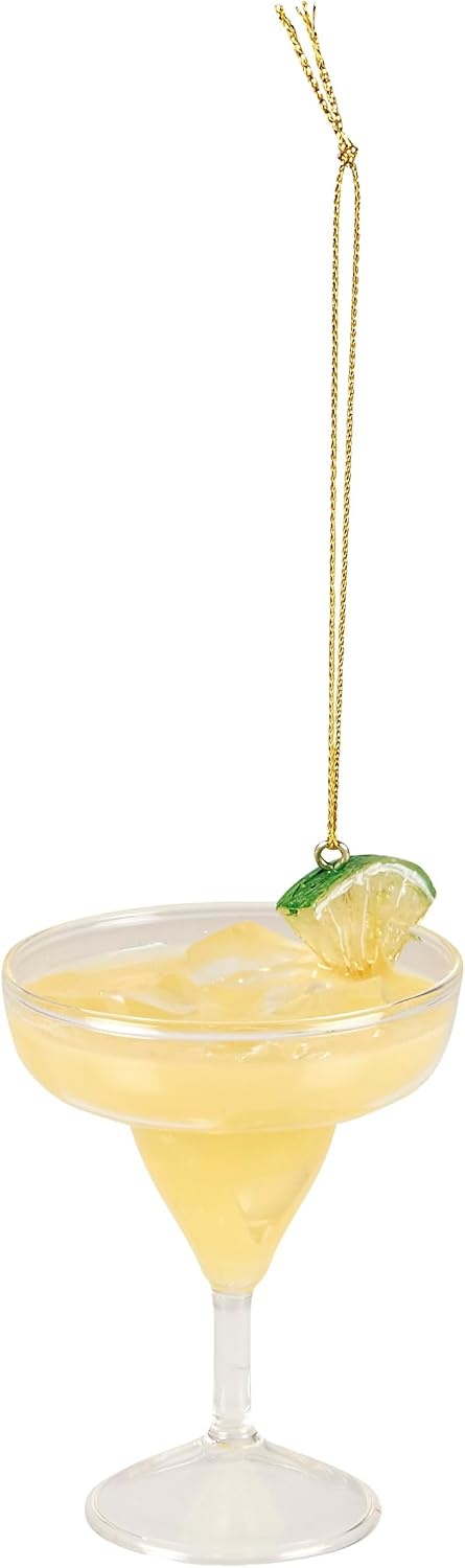 image:imagePrimitives by Kathy Glass Margarita Ornament Christmas Ornament Holiday Dcor Hanging Tree Decorations Festive Old World Vintage Style Themed Gift