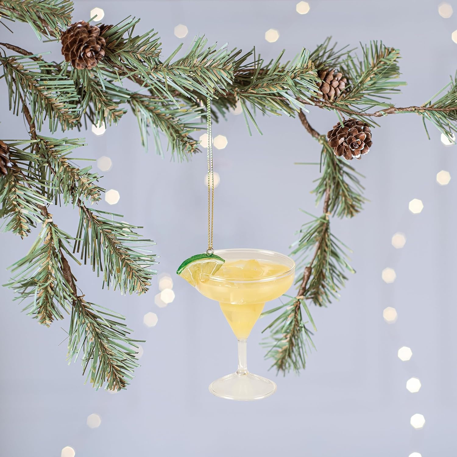 image:imagePrimitives by Kathy Glass Margarita Ornament Christmas Ornament Holiday Dcor Hanging Tree Decorations Festive Old World Vintage Style Themed Gift