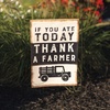 image:imagePrimitives 108592 Thank A Farmer Garden Flag Black