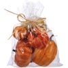 image:imagePrimitives by Kathy Orange Mix Decorative Pumpkin Sitter Set Perfect Decorations For Fall And Halloween
