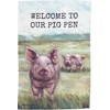 image:imagePrimitives by Kathy Pig Pen Garden Flag