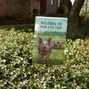 image:imagePrimitives by Kathy Pig Pen Garden Flag