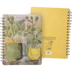image:imagePBK Primitives by Kathy Friendship Heart Gallery Spiral Notebook 7 x 9 Grow Through