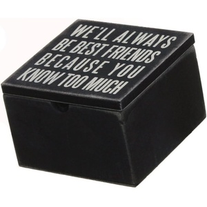 image:imagePrimitives by Kathy 21721 Classic Hinged Box 4 x 4Inches Best Friends