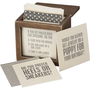 image:imagePrimitives by Kathy Ask Me Anything Conversation Starter Set Girls Night