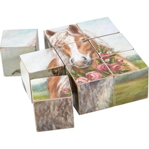 image:imagePrimitives by Kathy Block Puzzle  Floral Animals 6 Designs for Ages 3 Years and Older