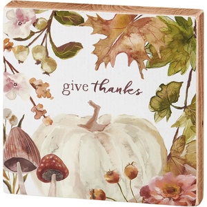 image:imagePrimitives by Kathy Block Sign  Give Thanks