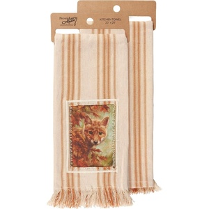 image:imagePrimitives by Kathy Curious Fox Kitchen Towel