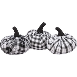 image:imagePrimitives by Kathy Decorative Halloween Themed Fabric Pumpkin Set