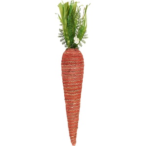 image:imagePrimitives by Kathy Decorative Jute Carrot Combined with Orange Colored and Jute Yarn Makes Great Seasonal Home Accent to Holiday displays
