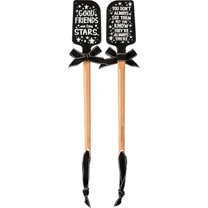 image:imagePrimitives by Kathy Good Friends Are Like Stars  You Dont Always See Them But You Know Theyre Always There Decorative Kitchen Spatula