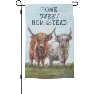 image:imagePrimitives by Kathy Home Sweet Homestead Garden FlagDouble Sided Homestead Collection full color design