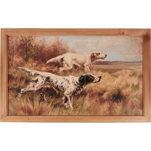 image:imagePrimitives by Kathy Hunting Dogs Framed Wall Art