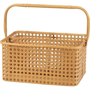 image:imagePrimitives by Kathy Kitchen Caddy 1075 x 5 x 7 Natural Cane Weave